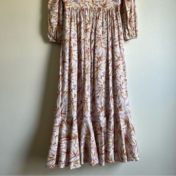 Jonathan Simkhai Ella Dress in Lilac Print - Picture 14 of 16